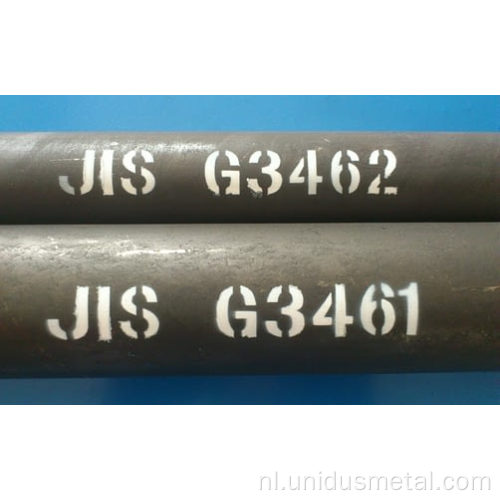 JIS G3461 G3462 Boiler en warmtewisselaarbuis